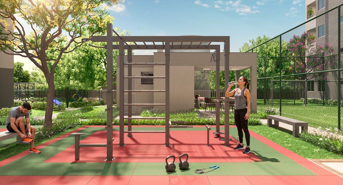 Fitness ao ar livre — Elevato Ramos